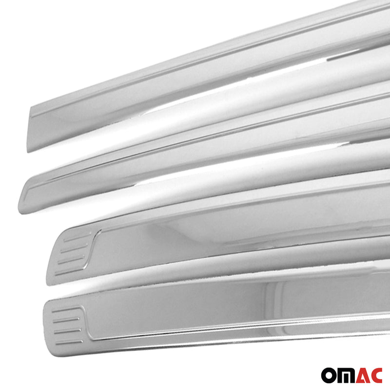 Seitentürleiste Türleisten Türschutzleiste für Ford Ranger 2015-2024 Chrom 4x