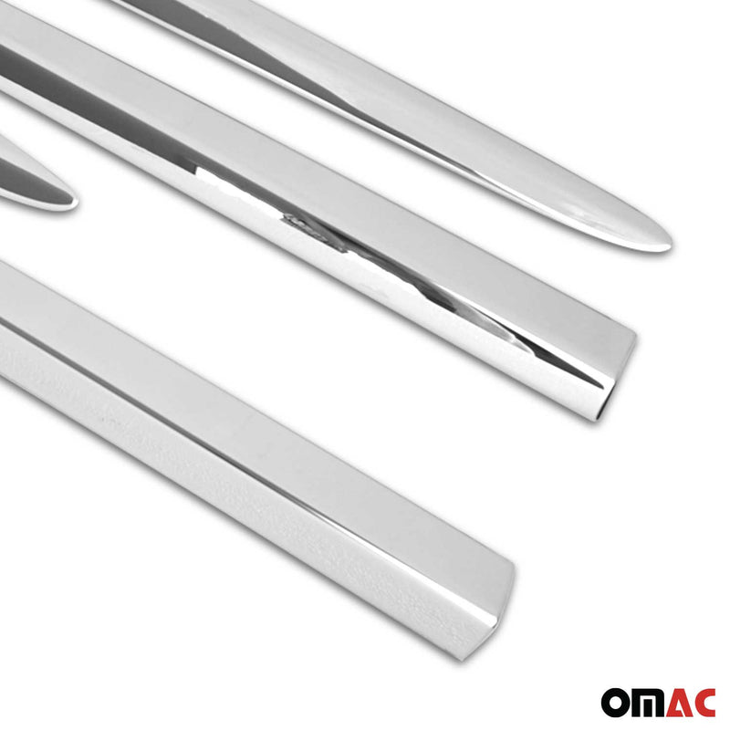 Side door strip door strips door protection strips for Fiat 500X 2015-2025 stainless steel 4x