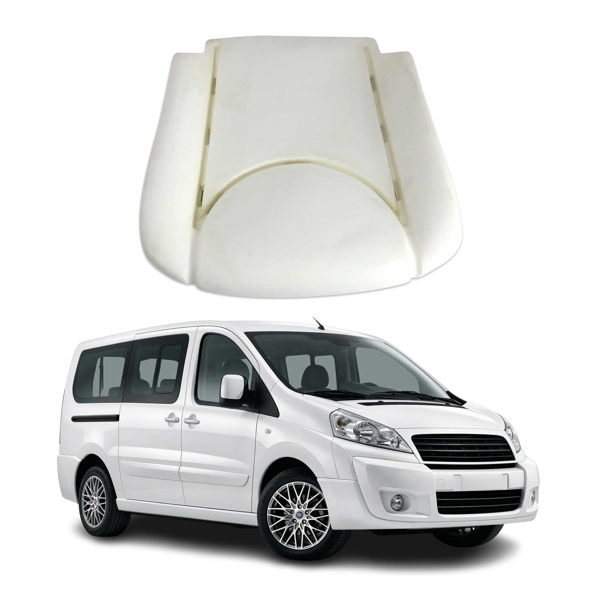 Sitzpolster Auto Schaumstoff Schaumpolster für Fiat Scudo 2007-2016 Sandfarben