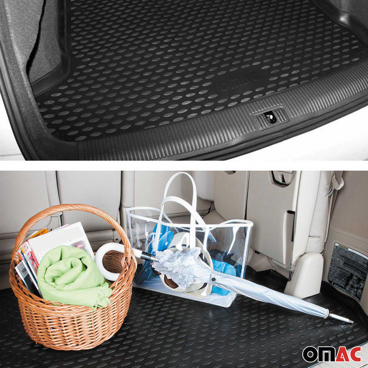 OMAC Fußmatten & Kofferraumwanne Set für Honda CR-V VI 2023-2026 obere