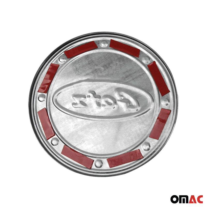 Tankdeckel Blenden Tankverschluss für Hyundai Getz 2002-2011 Edelstahl Chrom