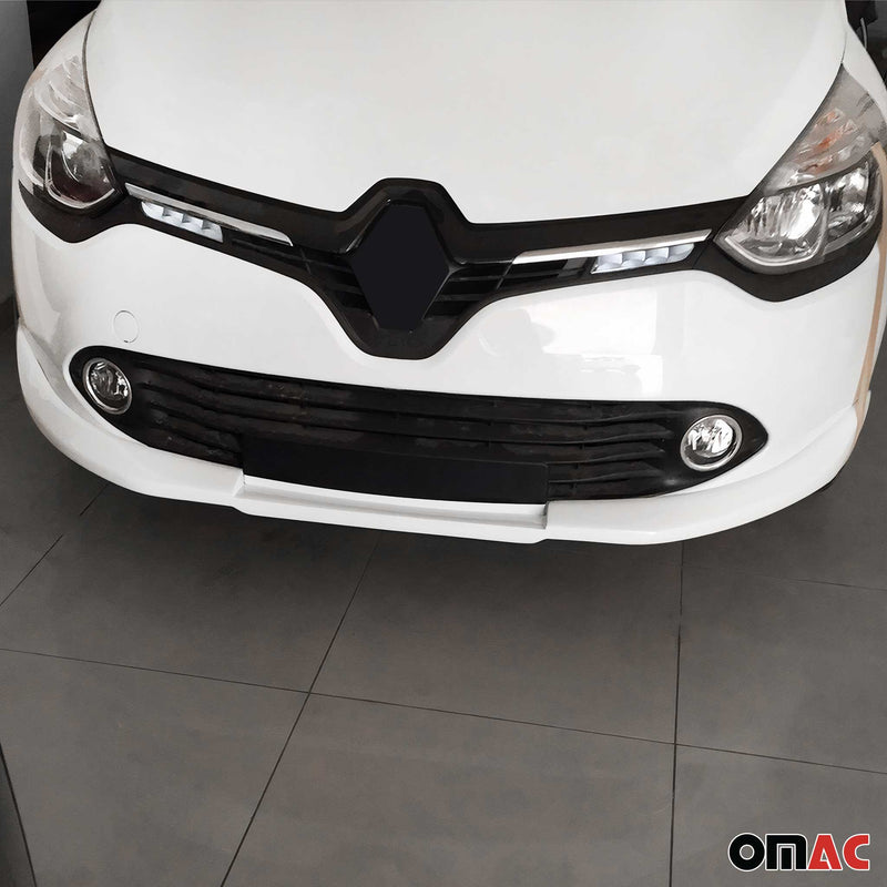 Bodykit Seitenschutz Frontspoiler Stoßstange für Renault Clio 2012-2019 ABS 3tlg