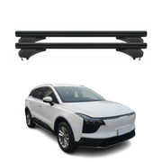 Menabo Dachträger für Aiways U5 2020-2025 Abschließbar Aluminium Schwarz 2 tlg