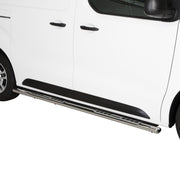Stahl Seitenschweller Schwellerrohre für Peugeot Expert 2016-2026 L2 Mitte Grau