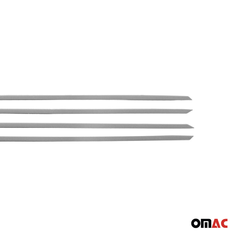 Seitentürleiste Türleisten Türschutzleiste für Dacia Dokker 2012-2021 Chrom 4x