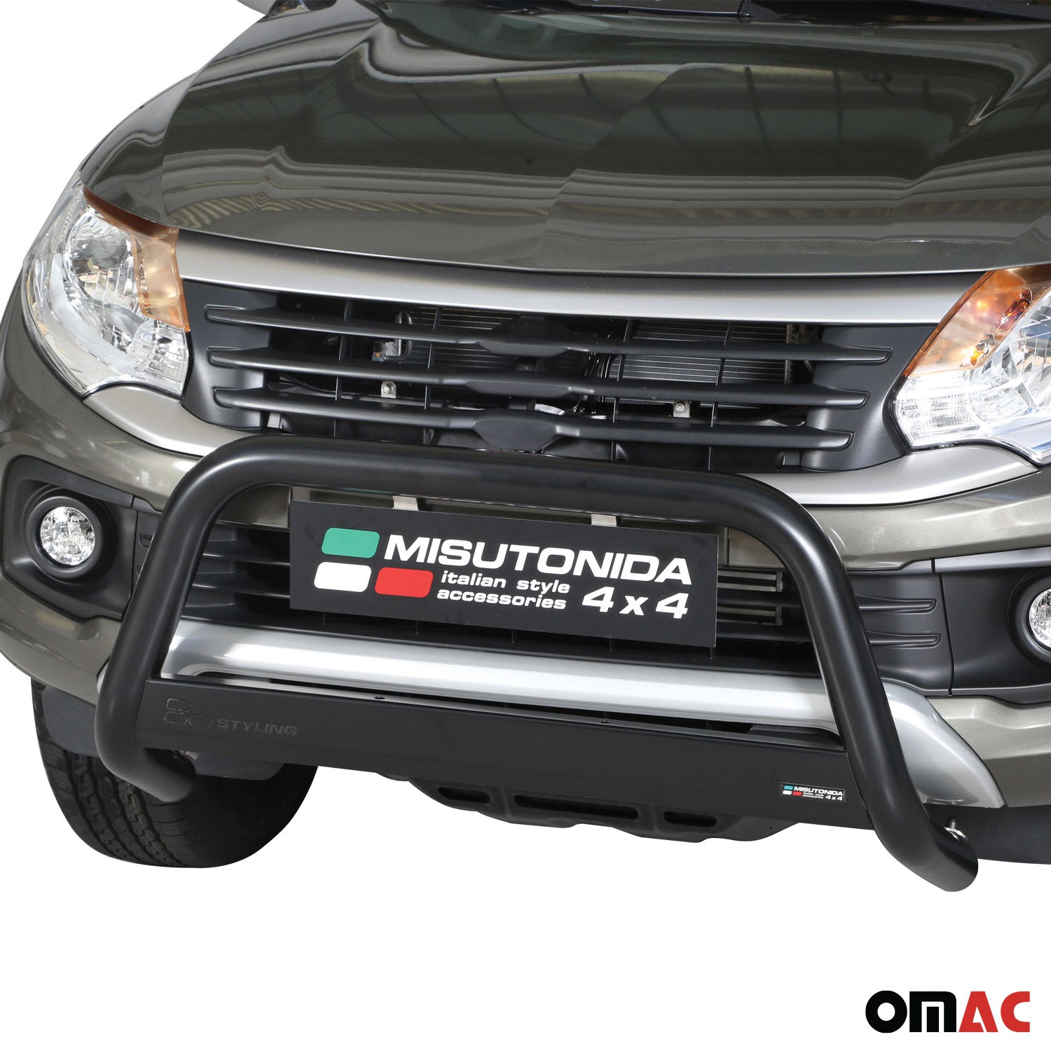 Frontbügel Frontschutzbügel für Fiat Fullback 2016-2019 ø63mm Stahl Schwarz