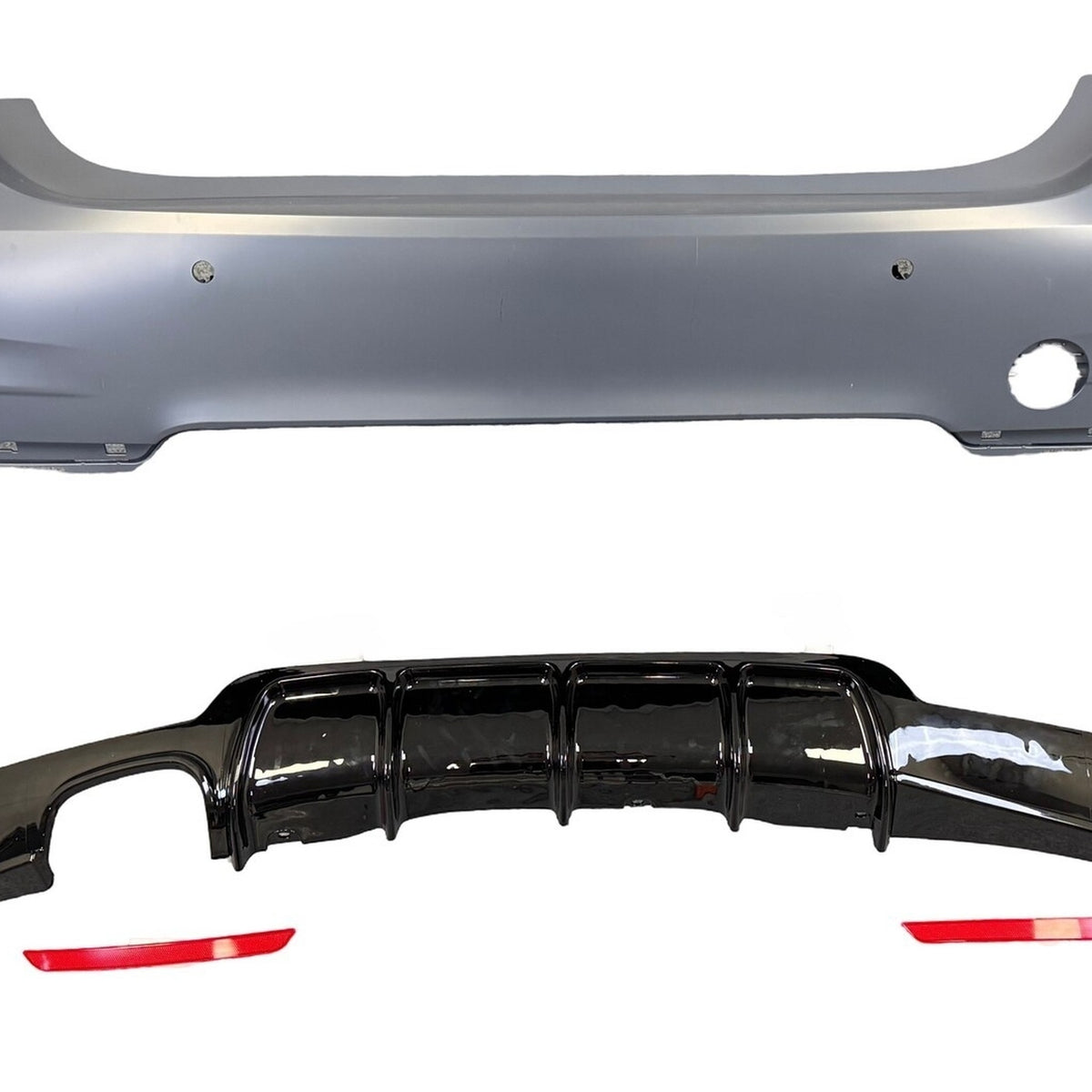 JOM Stoßstangen-Kit für BMW F36 Gran Coupé 2014–17 MT VA/HA (PDC/SRA) Seitenschweller