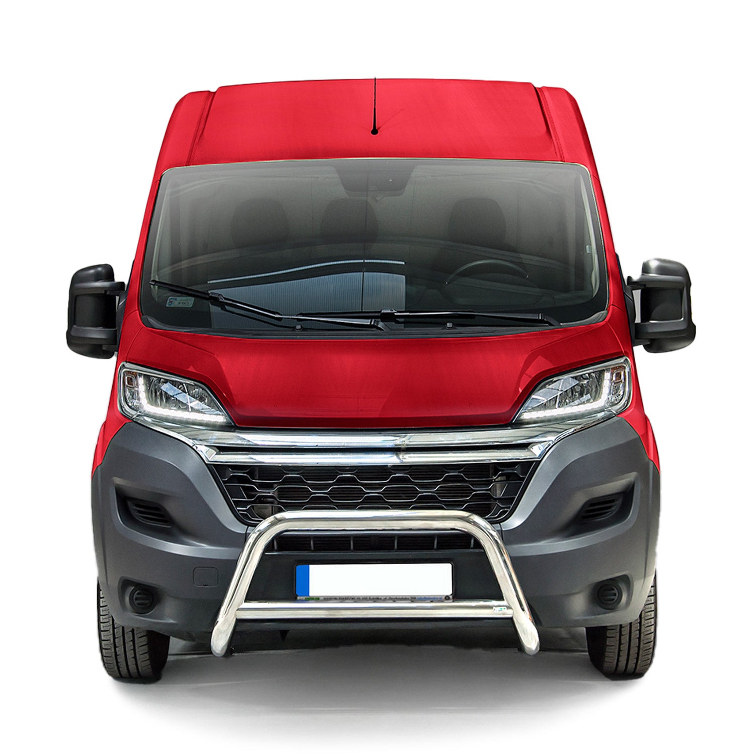 Frontbügel Frontschutzbügel für Citroen Jumper 2006-2016 Stahl Silber mit ABE