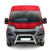 Frontbügel Frontschutzbügel für Citroen Jumper 2006-2016 Stahl Silber mit ABE