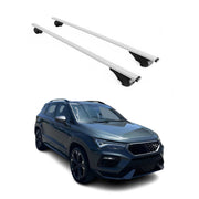 Dachträger Grundtäger für Cupra Ateca 2016-2026 75kg Metall Silber 2 tlg