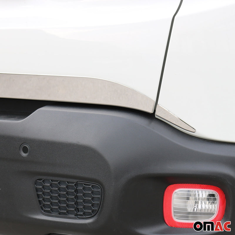 Kofferraumleiste Heckleiste für Jeep Renegade 2014-2019 Edelstahl Chrom 3tlg