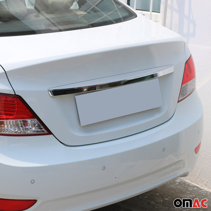 Heckklappe Kofferraumöffner Griff für Hyundai Accent 2010-2017 Edelstahl Chrom