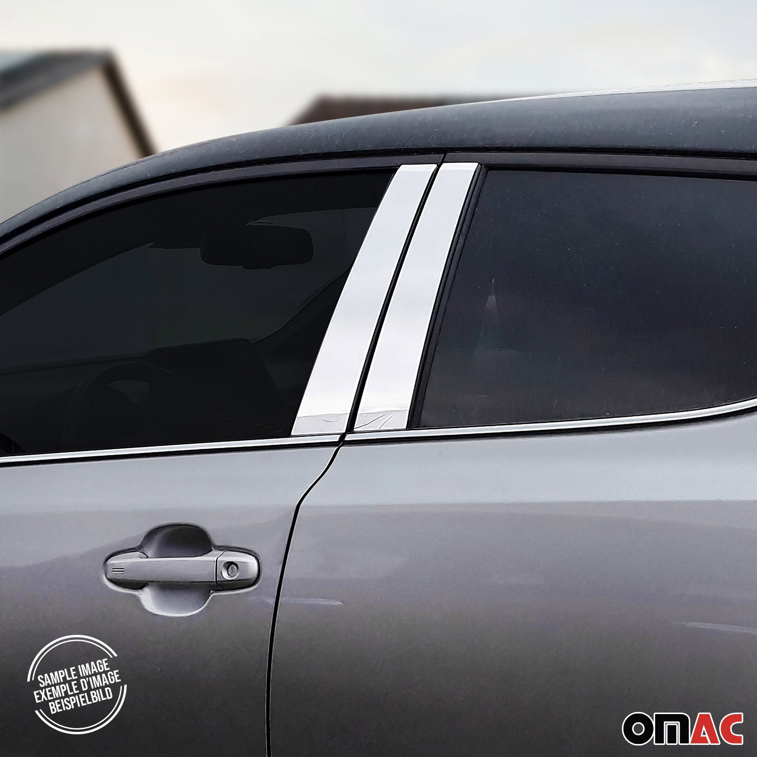 B-Säule C-Säule Türsäulen Verkleidung für Chevrolet Pacifica 2004-2008 Chrom 8x