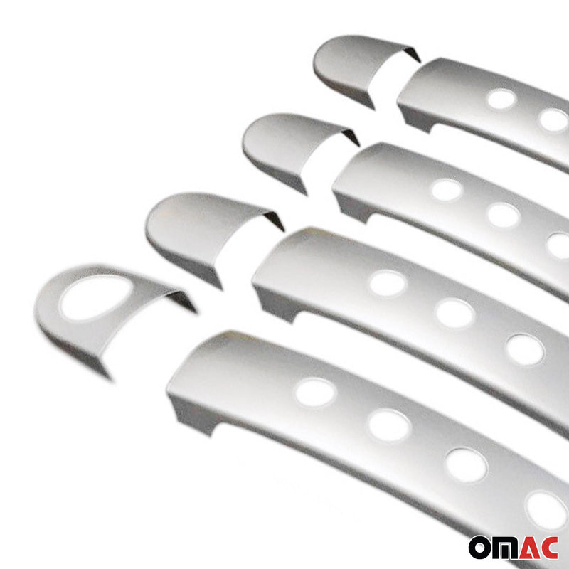 Türgriff Blende Türgriffkappen für Seat Toledo 1998-2009 4-Tür Edelstahl Matt 8x