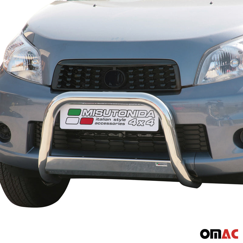 Frontbügel Frontschutzbügel für Daihatsu Terios 2006-2008 ø63mm Stahl Silber