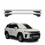 Menabo Dachträger für Ssangyong Torres J100 2022-2026 Aluminium Silber 2 tlg