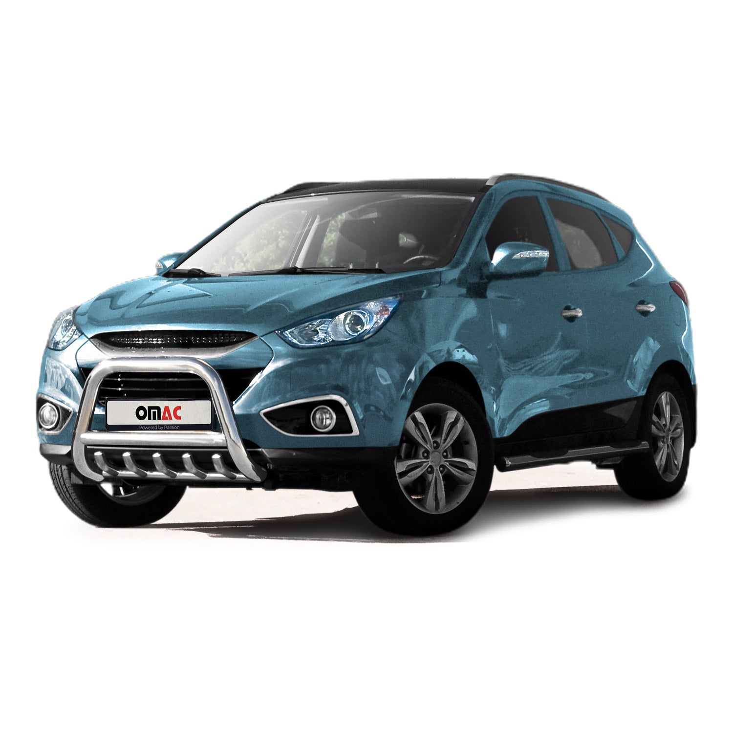 Edelstahl Frontschutzbügel für Hyundai ix35 2010-2015 ABE Silber Schutz