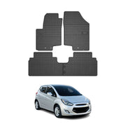 OMAC Gummi Fußmatten für Hyundai ix20 2010-2019 Automatten Gummi Schwarz 4tlg