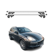 Menabo Dachträger Grundtäger für Porsche Cayenne 2011-2017 90kg Alu Silber 2 tlg