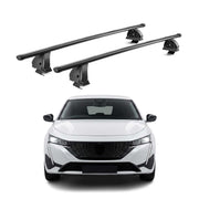 Stahl Dachträger für Peugeot 308 III Schrägheck Kombi 2021-2026 TÜV 2tlg Schwarz