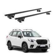 Dachträger Grundtäger für Subaru Forester VI 2025-2026 90kg Alu Schwarz ABE