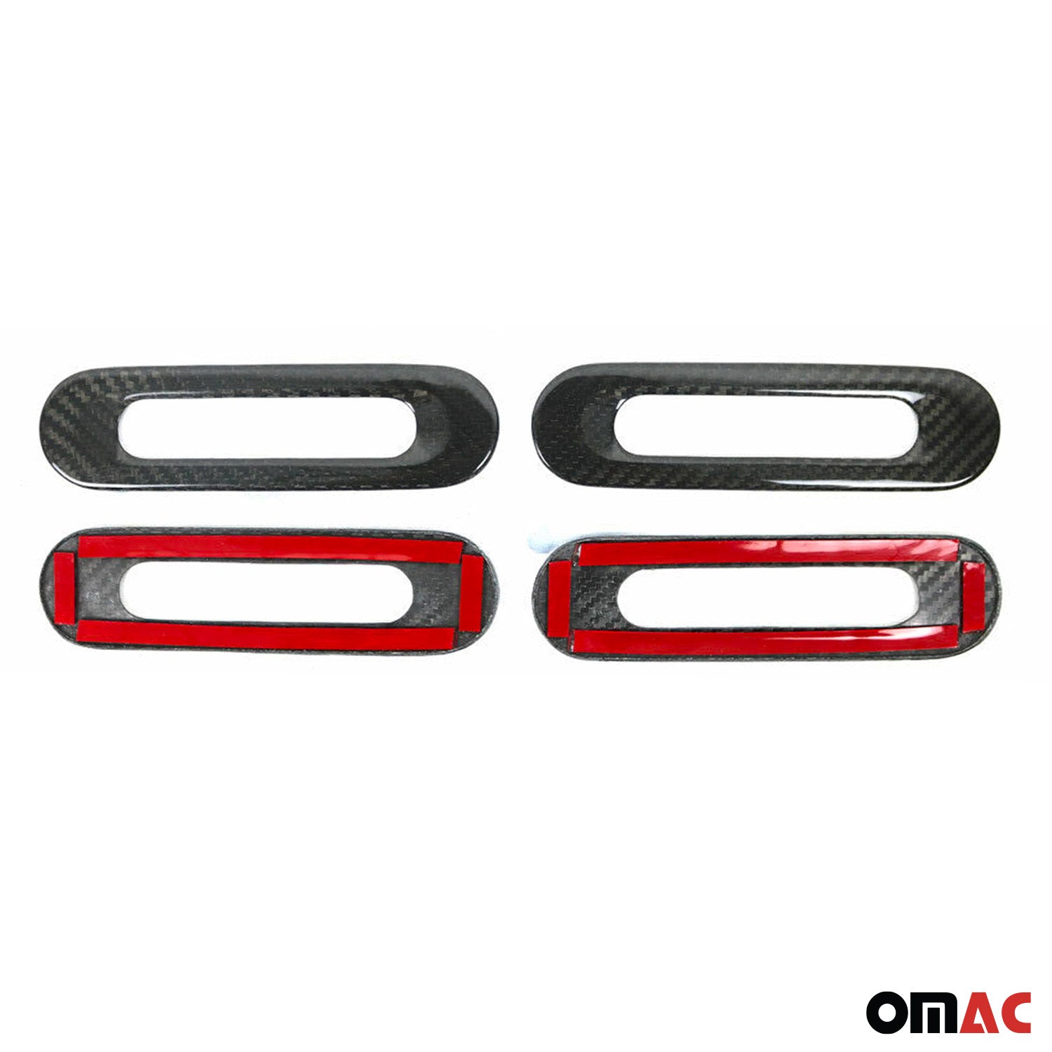 Blinkerrahmen Signalblende Blinker für Mazda MX-5 1989-2005 Echt Carbon Schwarz
