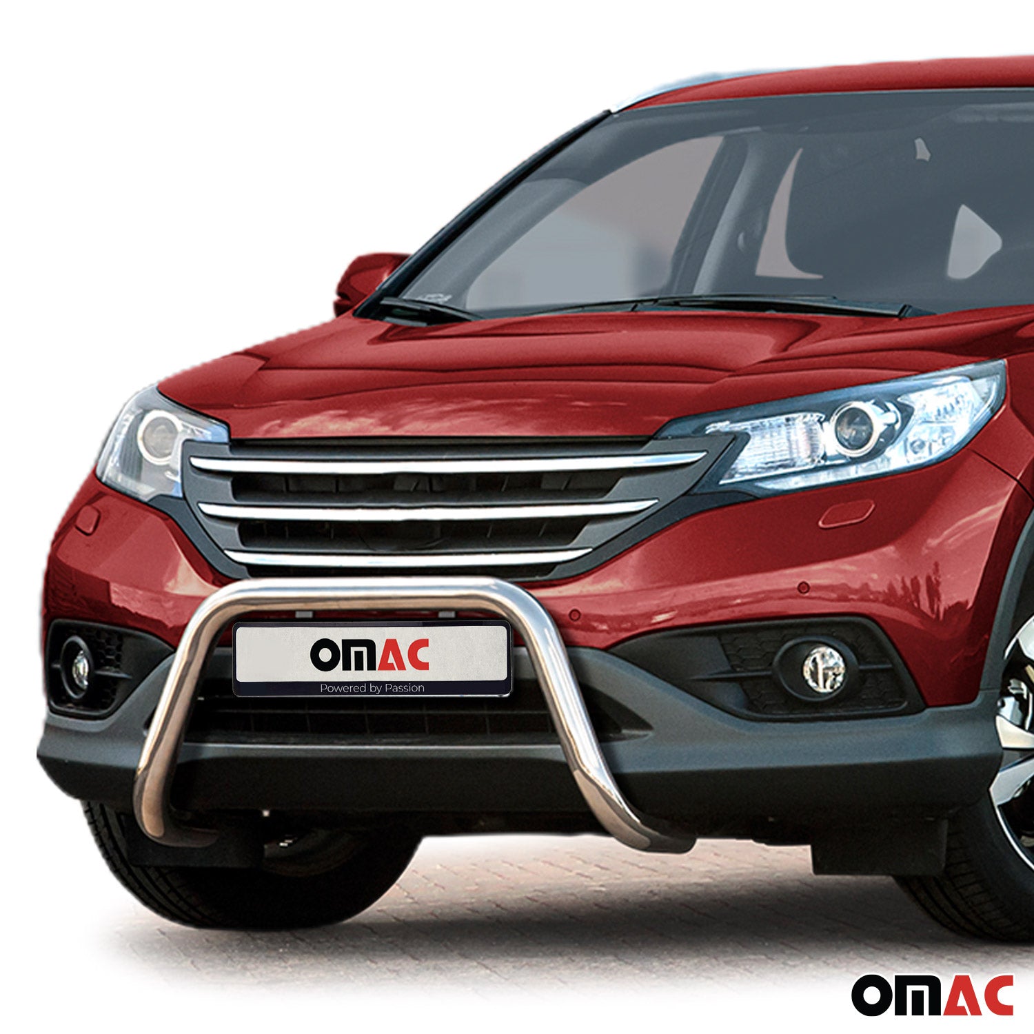 Frontbügel Frontschutzbügel für Honda CR-V 2012-2016 mit ABE Silber Rammschutz