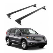 Dachträger Grundtäger für Honda CR-V IV 2013-2018 75kg Aluminium Schwarz 2 tlg