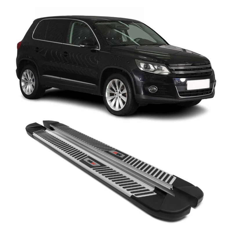 Aluminium Trittbretter für VW Tiguan mk1 2007-2016 Seitenschweller Seitenbretter