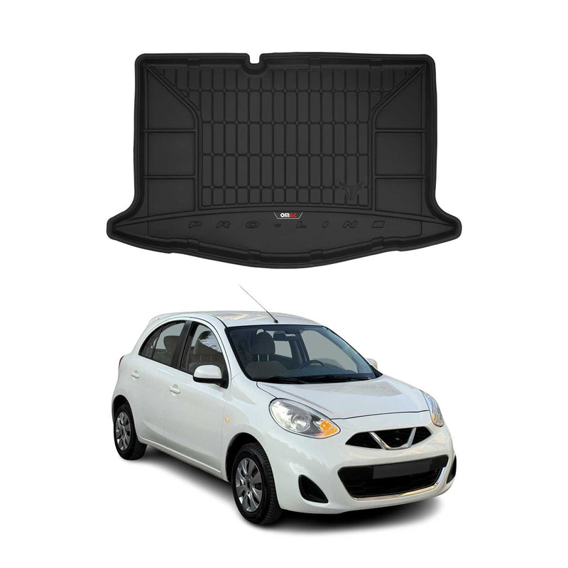 OMAC Gummi Kofferraumwanne für Nissan Micra K14 2016-2025 TPE Laderaumwanne