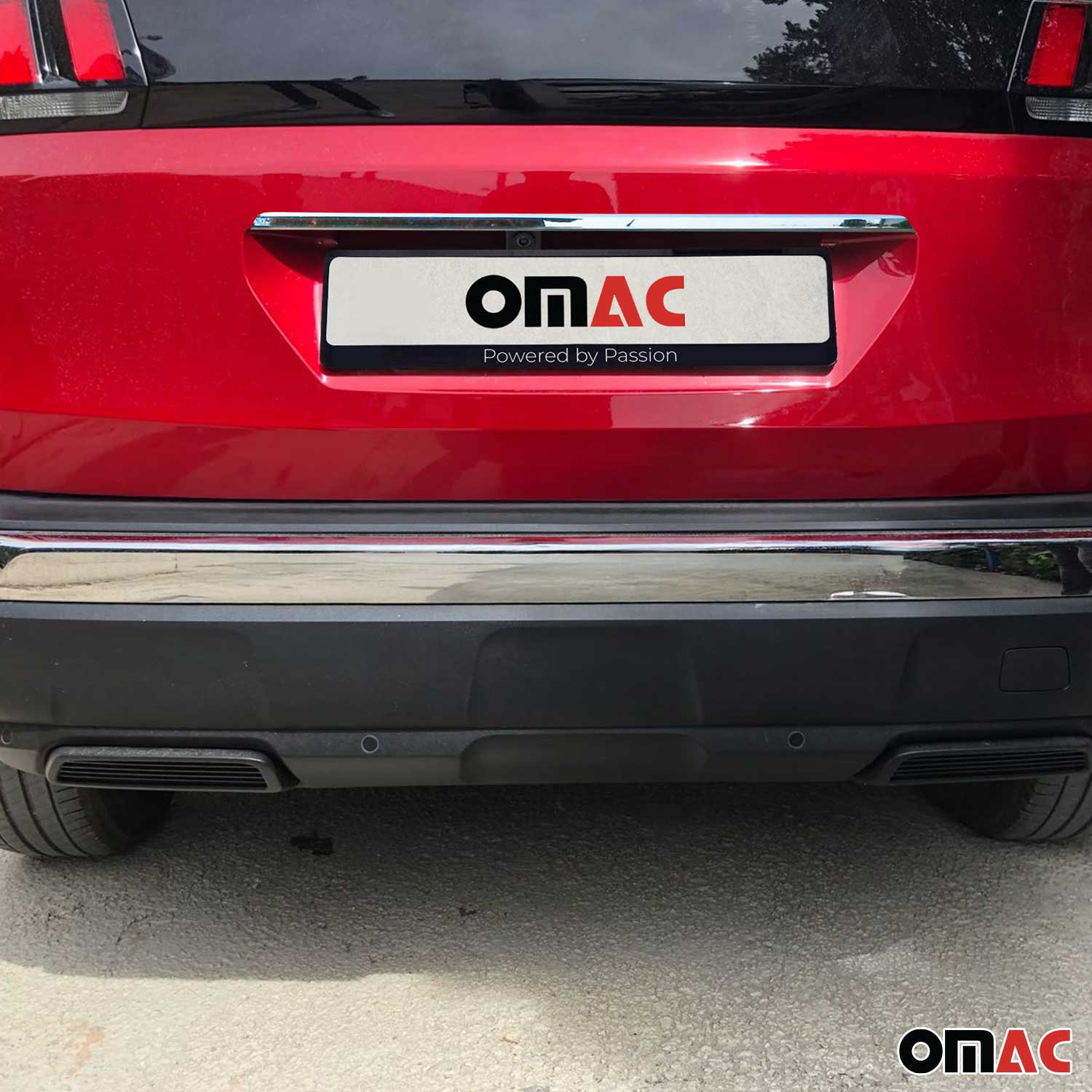 Heckklappe Kofferraumöffner Griff für Peugeot 3008 II 2016-2023 Edelstahl Chrom