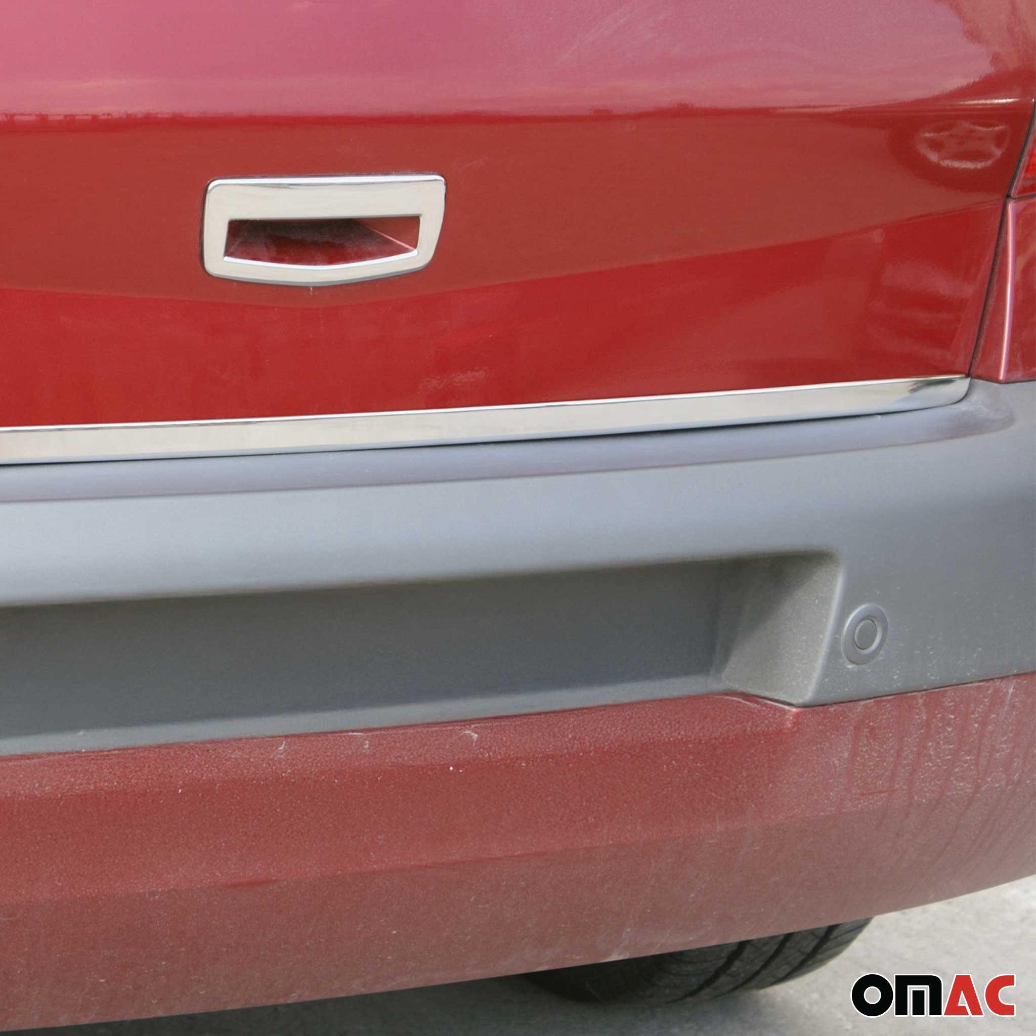 Kofferraumleiste Heckleiste für Renault Megane 2002-2009 Stufenheck Untere Chrom