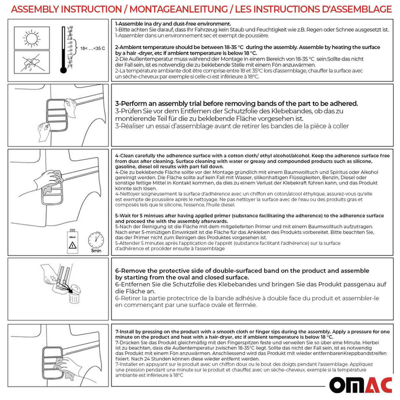 Rücklicht Leisten Heckleuchte für VW Transporter T5 2003-2010 Edelstahl Chrom