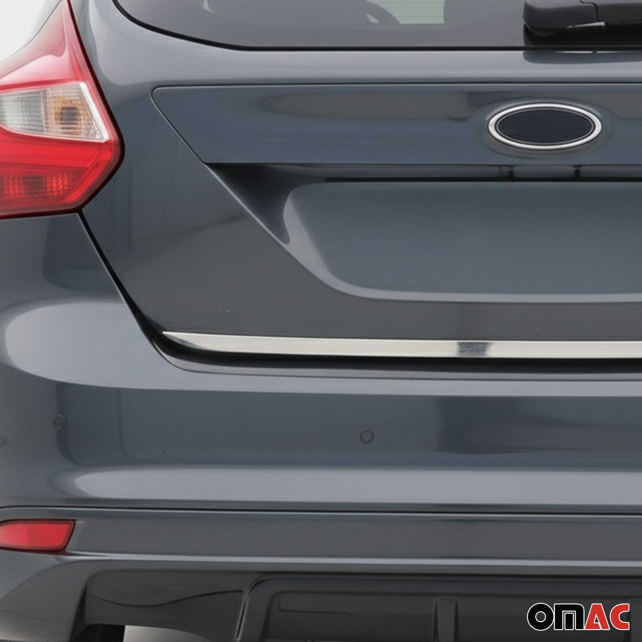 Kofferraumleiste Heckleiste für Ford Focus Schrägheck 2011-2015 Edelstahl Chrom