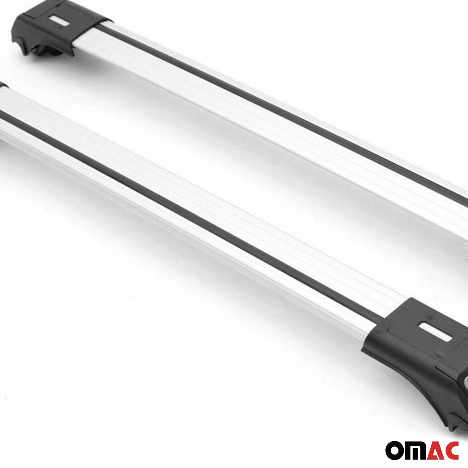 Aluminium Dachträger Gepäckträger für Fiat Panda 2012-2025 Silber 2tlg