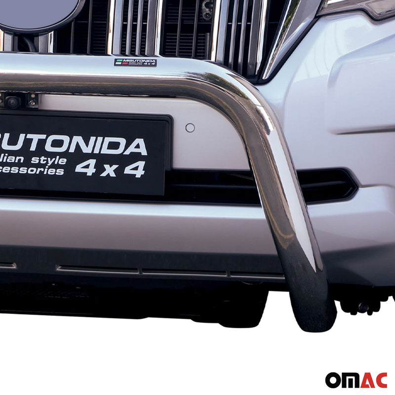 Frontbügel Frontschutz für Toyota Land Cruiser Prado J150 2018-2025 ø76 Stahl