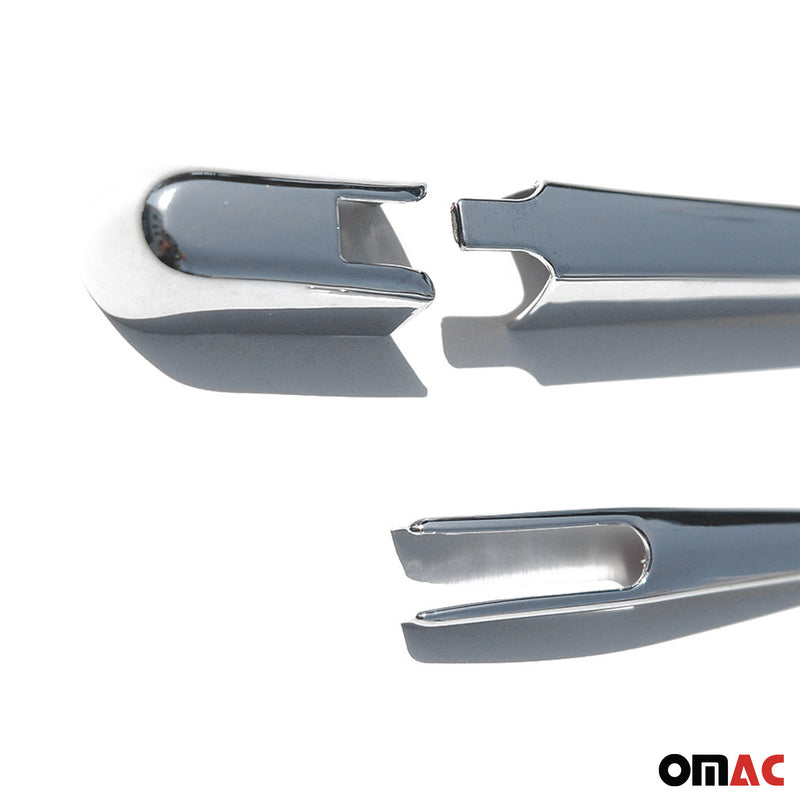 Heckscheibenwischer Blenden für Mitsubishi ASX 2010-2022 ABS Chrom abdeckung 3x