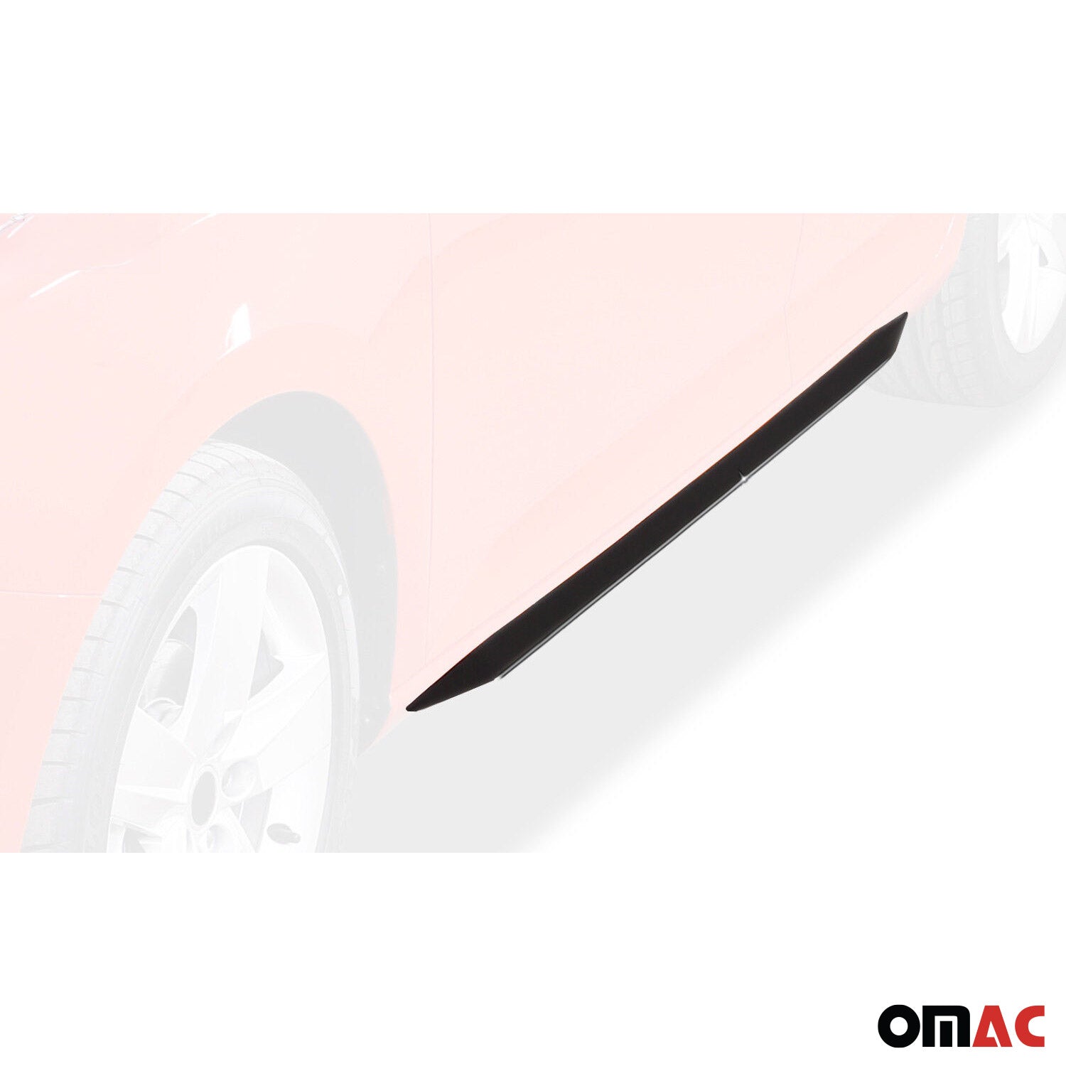 RDX Seitenschweller für Opel Zafira B 2005-2012 ABS Schwarz glänzend