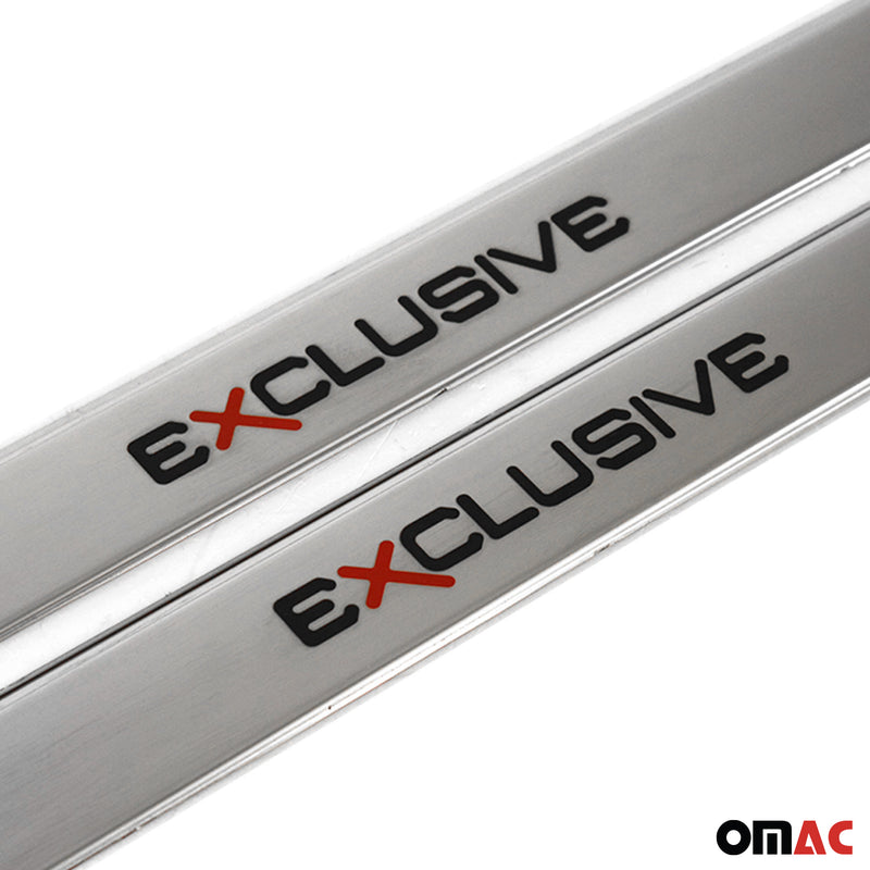 Einstiegsleisten Türschweller Exclusive für Skoda Scala 2019-2025 Edelstahl 2x