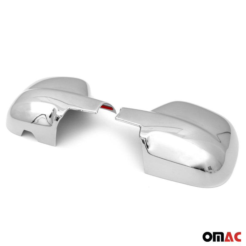 Spiegelkappen Spiegelabdeckung für Opel Zafira Life 2019-2025 Chrom ABS Silber