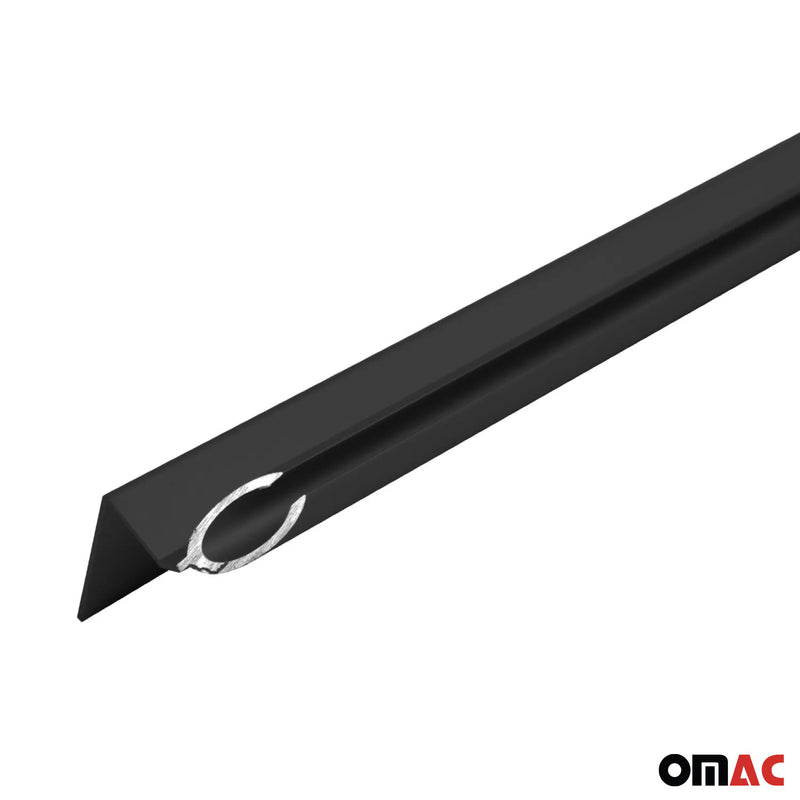 Sonnensegel Kederschiene für Ford Transit / Tourneo Custom ab 2023 L2 Schwarz