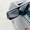 Spiegelkappen Spiegelabdeckung für Renault Megane 2004-2010 ABS Schwarz Glanz