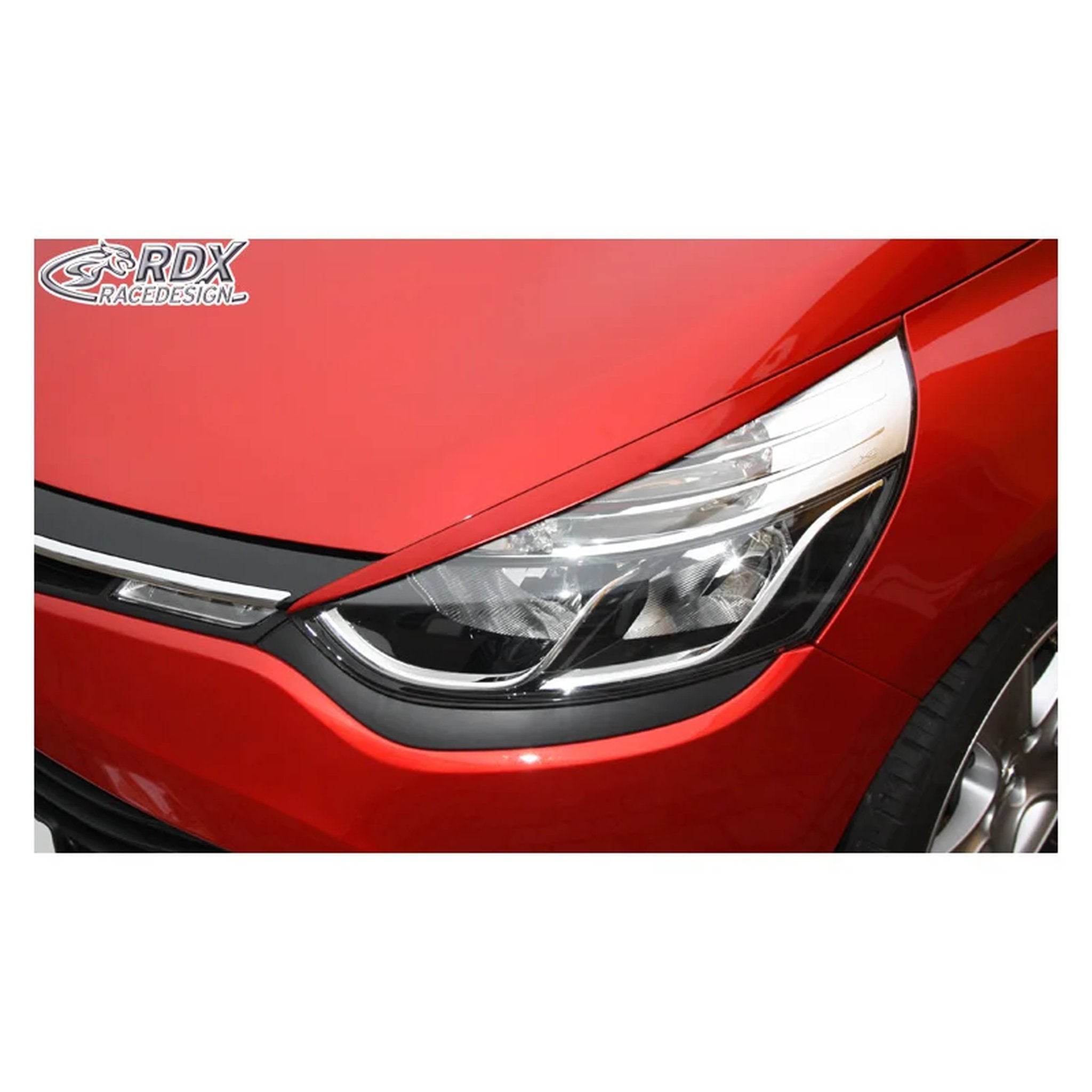 RDX Scheinwerferblenden für Renault Clio IV 2012- ABS TÜV