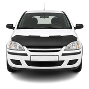 Schwarz Halb Haubenbra Steinschlagschutz Bonnet Bra für Opel Corsa C 2000-2006