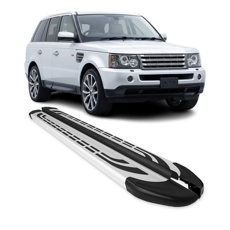 Trittbretter Schweller Seitenbretter für Range Rover Sport L320 LS 2005-2013 Alu