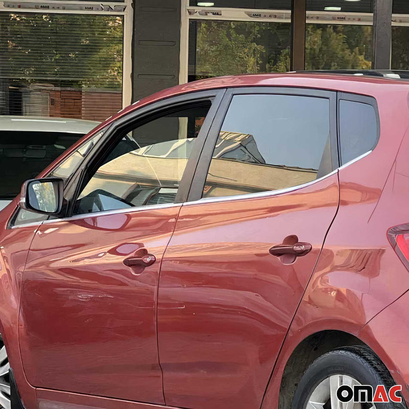 Fensterleisten Zierleisten für Hyundai ix20 2010-2021 Edelstahl Chrom 8tlg