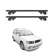 Dachträger Grundtäger für Kia Joice 1999-2003 Aluminium 90kg TÜV Schwarz 2tlg