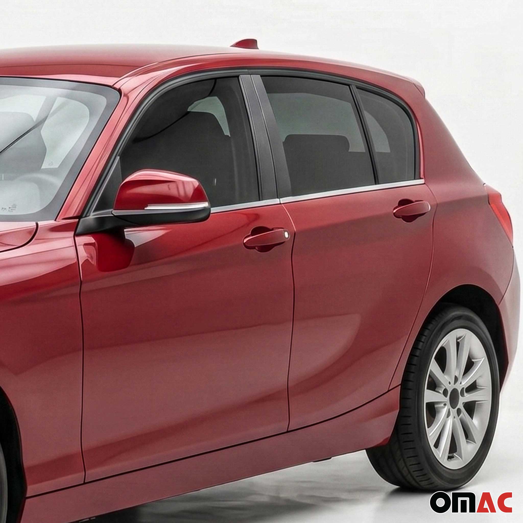 Fensterleisten Zierleisten für BMW 1er F20 2011-2019 Edelstahl Chrom 4tlg