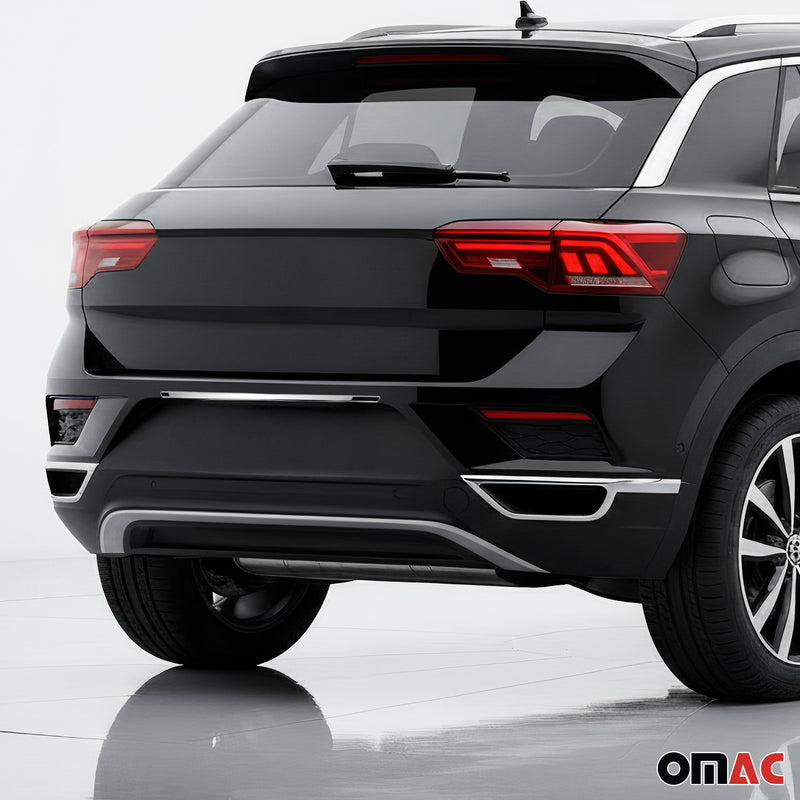 Kofferraumleiste Heckklappe Leiste für VW T-Roc 2017-2022 Edelstahl Chrom 1tlg