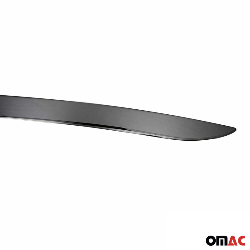 Kofferraumleiste Heckklappe Leiste für VW Golf 2012-2019 Edelstahl Dunkel 1tlg